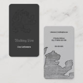 Visite Carte de marche de lion (Devant / Derrière)