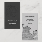 Visite Carte de marche de lion (Devant / Derrière)