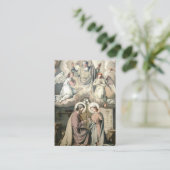 Visite Carte de mariage catholique traditionnelle Holy Ca (Debout devant)