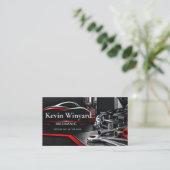 Visite Carte de mécanicien professionnel (Debout devant)