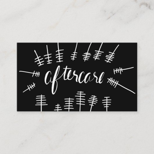 Visite Carte de mèche de soins ultérieurs de baguette (Devant)