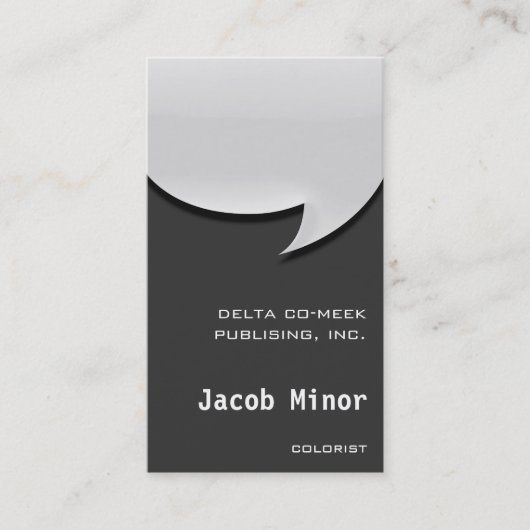 Visite Carte de mémoire à bulles de la parole [3d] (Devant)