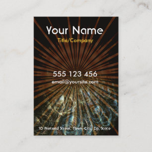 Visite Carte de mémoires à bulles de fractale