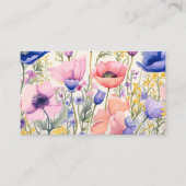 Visite Carte de message Bouquet Bouquet de papillons modi (Dos)