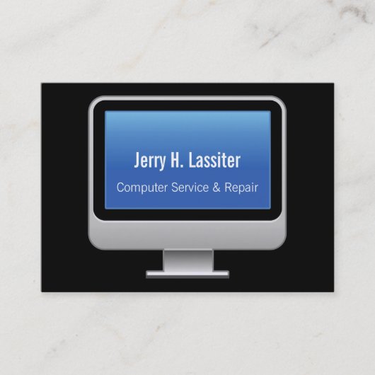 Visite Carte de moniteur (Devant)