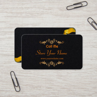 Visite Carte de nom | Carte personnalisée Elegan