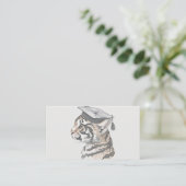 Visite Carte de nom de diplôme | Ajouter 3 photos (Debout devant)