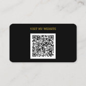 Visite Carte de nom du diplômé (Dos)