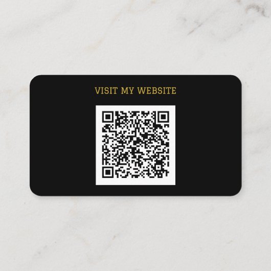 Visite Carte de nom du diplômé (Dos)