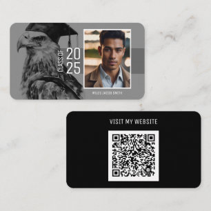 Visite Carte de nom du diplômé   Aigle