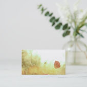 Visite Carte de pavots (Debout devant)