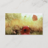 Visite Carte de pavots (Dos)