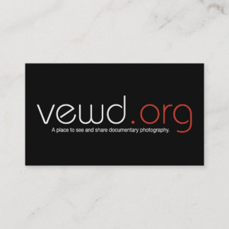 Visite Carte de photographe de VewdMedia