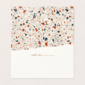 Visite Carte de place blanche en dalle Terrazzo (Extérieur déplié)