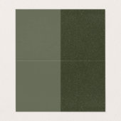 Visite Carte de place pliée à mousse fractionnée - person (Extérieur déplié)