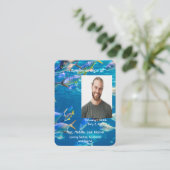 Visite Carte de poche Memorial Aquarium Plongée Poisson t (Debout devant)