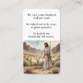 Visite Carte de poche mémorial Lord Shepherd (Dos)