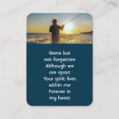 Visite Carte de poche Memorial Pêcheur de vol d'océan (Dos)