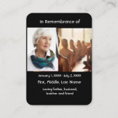 Visite Carte de poche Memorial Yoga (Devant)