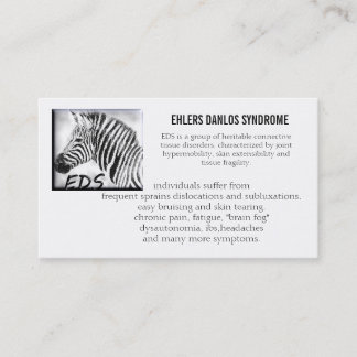 Visite carte de portefeuille d'eds