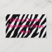 Visite carte de portefeuille d'eds (Dos)