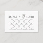 Visite Carte de Pourcentage d'entreprise Foliage (Devant)