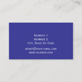 Visite Carte de Présentation - Abstract0030 (Dos)