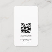 Visite Carte de présentation de boucles d'oreilles avec l (Dos)