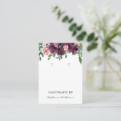 Visite Carte de Présentation de Boucles d'Oreilles | Flor (Debout devant)