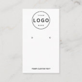 Visite Carte de Présentation de Boucles d'Oreilles Logo C (Devant)