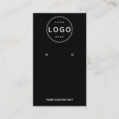 Visite Carte de Présentation de Boucles d'Oreilles Logo C (Devant)