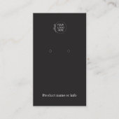 Visite Carte de Présentation de Boucles d'Oreilles | Prés (Devant)