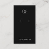 Visite Carte de Présentation de Boucles d'Oreilles | Prés (Devant)