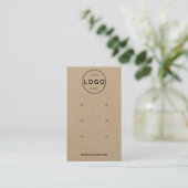 Visite Carte de présentation de trois boucles d'oreilles (Debout devant)