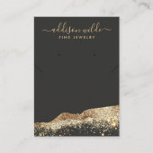 Visite Carte de Présentation pour Boucles d'Oreilles avec (Devant)