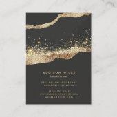 Visite Carte de Présentation pour Boucles d'Oreilles avec (Dos)