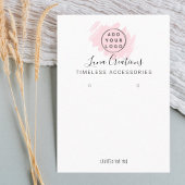 Visite Carte de Présentation pour Boucles d'Oreilles en F