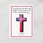 Visite Carte de prière (Devant)