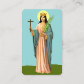 Visite Carte de prière à St Barbara (Devant)