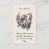 Visite Carte de prière Angel Of Love (Devant)