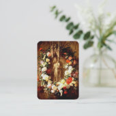 Visite Carte de prière catholique Memorare (Debout devant)