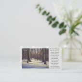 Visite Carte de prière commémorative (Debout devant)