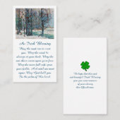 Visite Carte de prière commémorative (Devant / Derrière)