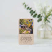 Visite Carte de prière commémorative de la Bénédiction ir (Debout devant)