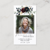 Visite Carte de prière commémorative de la marine de Bour (Devant)