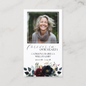 Visite Carte de prière commémorative de la marine de Bour (Devant)