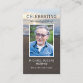 Visite Carte de prière commémorative des funérailles de l (Devant)