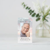 Visite Carte de prière commémorative en mémoire d'amour (Debout devant)