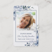 Visite Carte de prière commémorative en mémoire d'amour (Devant)