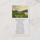 Visite Carte de prière commémorative Sympathy (Devant)